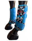 Hilason Horse Medicine Sports Boots Rear Leg Protective