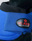 HILASON Ballistic Overreach Bell Boots for Horses Protective, Shock Absorbing, Durable & Comfortable Quick Wrap Hook Loop