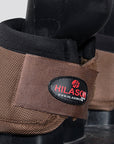 HILASON Ballistic Overreach Bell Boots for Horses Protective, Shock Absorbing, Durable & Comfortable Quick Wrap Hook Loop