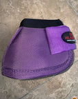 HILASON Ballistic Overreach Bell Boots for Horses Protective, Shock Absorbing, Durable & Comfortable Quick Wrap Hook Loop