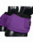 HILASON Ballistic Overreach Bell Boots for Horses Protective, Shock Absorbing, Durable & Comfortable Quick Wrap Hook Loop