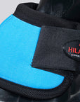 HILASON Ballistic Overreach Bell Boots for Horses Protective, Shock Absorbing, Durable & Comfortable Quick Wrap Hook Loop