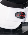 HILASON Ballistic Overreach Bell Boots for Horses Protective, Shock Absorbing, Durable & Comfortable Quick Wrap Hook Loop