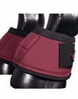 HILASON Ballistic Overreach Bell Boots for Horses Protective, Shock Absorbing, Durable & Comfortable Quick Wrap Hook Loop