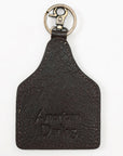 American Darling ADKRM142 Hair On Genuine Leather Keyring