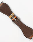 American Darling I watch Strap Genuine Leather With Beautiful Cactus Hand Painted Smart Watch Strap