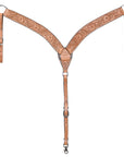 HILASON Western Horse Headstall Breast Collar Set Tack Genuine American Leather