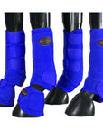 HILASON L M S Horse Front Rear Hind Leg Sport Boots & Bell 6 Pack | Jumping