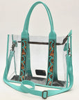 American Darling Tote Hand Tooled Genuine Leather Women Bag Western Handbag Purse