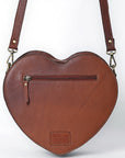 American Darling Canteen Hand Tooled Genuine Leather women bag western handbag purse