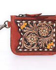 American Darling Coin Purse Genuine Leather Women Bag Western Handbag Purse