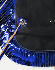 Hilason Western Pro Rodeo Bull Riding Chaps Leather Youth Kid