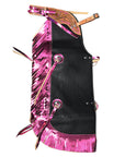 Hilason Western Pro Rodeo Bull Riding Chaps Leather Youth Kid