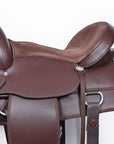 Western Flex Tree Saddle With Durable Weather Resistant Exterior For Trail Riding