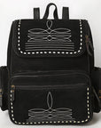 American Darling Western Backpack Hand Tooled Genuine Leather Women Bag