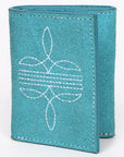 American Darling Wallet Suede Genuine Leather
