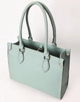 OHLAY OHZX122 Tote Genuine Leather Women Bag Western Handbag Purse