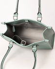 OHLAY OHZX122 Tote Genuine Leather Women Bag Western Handbag Purse