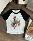 Retro Cowboy Baby Tee
