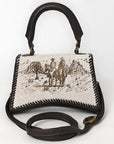 American Darling Crossbody Hair-On Genuine Leather Women Bag Western Handbag Purse