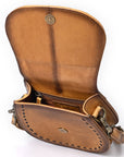 American Darling Crossbody Hand Tooled Genuine Leather women bag western handbag purse
