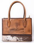 American Darling Tote Hair-On Genuine Leather Women Bag Western Handbag Purse