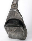 American Darling Sling Genuine Leather Women Bag Western Handbag |