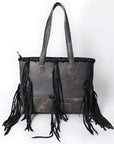 American Darling Tote Hair-on Genuine Western Suede Leather women bag