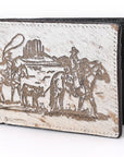 American Darling Wallet Hair-On Genuine Leather Women Bag Western Handbag Purse