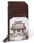 American Darling Card-Holder Stylish Hair-On Genuine Western Leather Women & Men