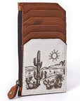 American Darling ADCCM101Q Card-Holder Hair On Genuine Leather women bag western handbag purse