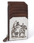 American Darling ADCCM101S Card-Holder Hair On Genuine Leather women bag western handbag purse