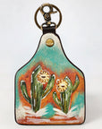 American Darling ADKRM144 Hand Painted Genuine Leather Keyring
