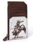 American Darling Card-Holder Stylish Hair-On Genuine Western Leather Women & Men