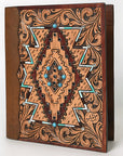 American Darling Hand Tooled Genuine Leather Portfolio bag