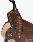 Western Barrel Saddle With Flex Tree For Trail Riding
