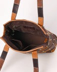 OHLAY OHZX120 Tote Genuine Leather Women Bag Western Handbag Purse