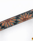 HILASON Western Horse Hand Carved American Leather Breast Collar Headstall