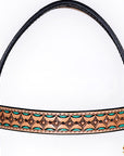 HILASON Western Horse Hand Carved American Leather Breast Collar Headstall