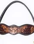 HILASON Western Horse Hand Carved American Leather Breast Collar Headstall