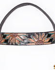 HILASON Western Horse Headstall & Breast Collar American Leather Floral Carving