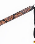 HILASON Western Horse Headstall & Breast Collar American Leather Floral Carving