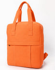 OHLAY Tote Upcycled Canvas Genuine Leather Women Bag Western Handbag Purse