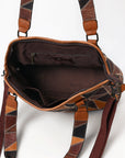 OHLAY OHZX129 Tote Genuine Leather Women Bag Western Handbag Purse