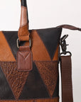 OHLAY OHZX131 Tote Genuine Leather Women Bag Western Handbag Purse