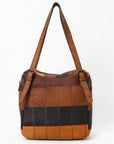 OHLAY OHZX132 Tote Genuine Leather Women Bag Western Handbag Purse