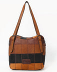 OHLAY OHZX132 Tote Genuine Leather Women Bag Western Handbag Purse