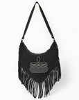 American Darling Small Crossbody Suede Genuine Leather Women Bag Western Handbag Purse