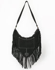 American Darling Small Crossbody Suede Genuine Leather Women Bag Western Handbag Purse