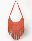 American Darling Small Crossbody Suede Genuine Leather Women Bag Western Handbag Purse|